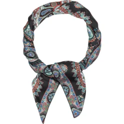 ROECKL Aesthetic Paisley 140x140  - black/red (schwarz) Sale