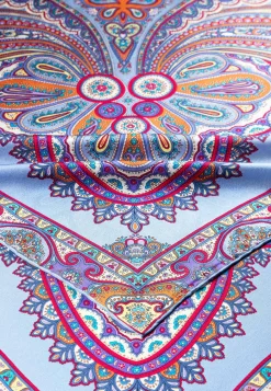ROECKL Aesthetic Paisley 140x140  - multi blue (blau) Sale