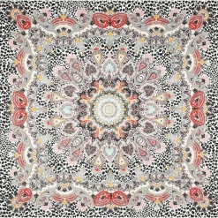 ROECKL Animal Paisley 140x140  - multi black (schwarz) Clearance