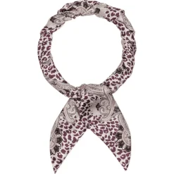 ROECKL Animal Paisley 140x140  - multi wine (rot)
