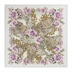 ROECKL Blooming Wilderness 100x100 - multi cashmere (beige) Clearance