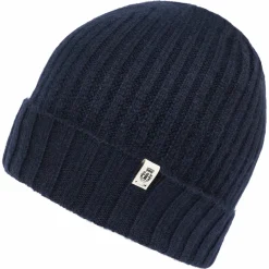 ROECKL Business Cashmere Muetze mit Umschlag - navy (blau) Outlet