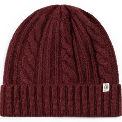 ROECKL Cabled Charm Mütze  - mulberry (rot) Hot