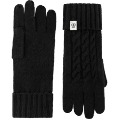 ROECKL Cabled Charm Strickhandschuhe  - black (schwarz) Outlet