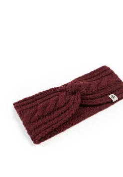 ROECKL Cabled Charm Strirnband  - mulberry (rot) New