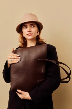 ROECKL Carla Shopper large - coffee (braun) Hot