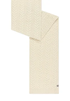 ROECKL Cashmere Twist Schal 30x180  - woolwhite (weiss) Clearance