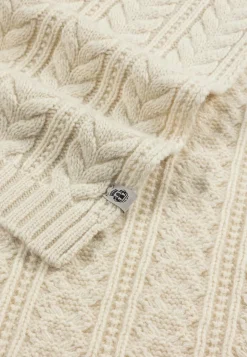 ROECKL Cashmere Twist Schal 30x180  - woolwhite (weiss) Clearance