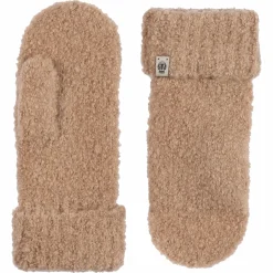 ROECKL Classic Bouclé Fäustlinge  - camel (beige) New