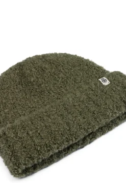 ROECKL Classic Bouclé Umschlagmütze  - moss (grün) New