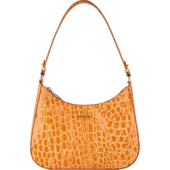 ROECKL Cleo small Croco  - safran (orange) New