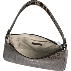 ROECKL Cleo small Croco silver  - mocca (braun) Online