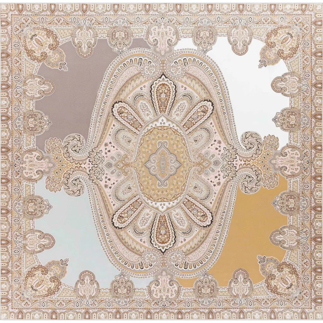 ROECKL Colorblocking Ornament 140x140 - multi creme (beige) Best
