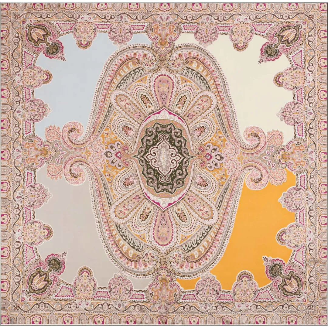 ROECKL Colorblocking Ornament 140x140 - multi olive (grün) Clearance
