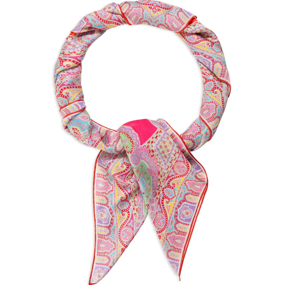 ROECKL Colorblocking Ornament 140x140 - multi flamingo (orange) Sale