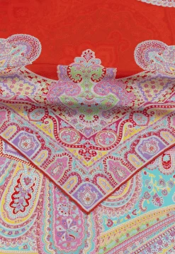 ROECKL Colorblocking Ornament 140x140 - multi flamingo (orange) Sale