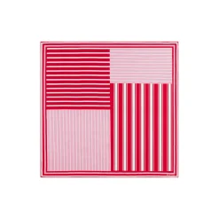 ROECKL Coloured Stripes 53x53  - poppy red (rot) Discount
