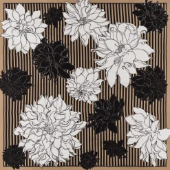 ROECKL Dahlias & Stripes 64x64  - beige (beige) Hot
