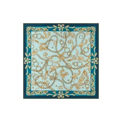 ROECKL Elegant Junction 64x64  - blue/brown (blau) Outlet