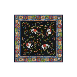 ROECKL Elephant Garden 53x53 - multi black (schwarz) Hot