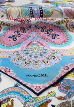 ROECKL Elephant Parade Silk 140x140 - multi heaven (blau) Sale