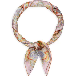 ROECKL Elephant Parade Silk 140x140 - multi flamingo (orange) Online