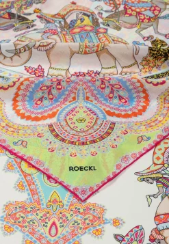 ROECKL Elephant Parade Silk 140x140 - white multi (weiss) Hot