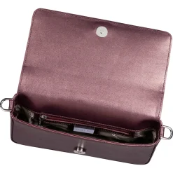 ROECKL Emilia mini metallic  - wine (rot) New