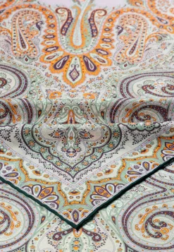 ROECKL Enchanted Paisley 140x140  - multi forest (grün) New