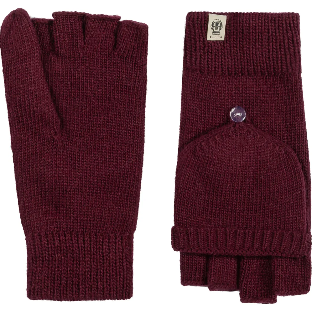 ROECKL Essentials Kapuzenhandschuhe Basic - wine (rot) Clearance