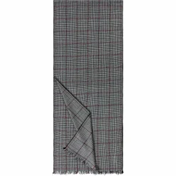 ROECKL Fine Check 35x180  - black (schwarz)