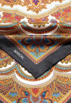 ROECKL Fine Paisley 53x53  - multi black (schwarz) Discount