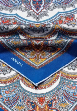 ROECKL Fine Paisley 53x53  - multi heaven (blau) Hot
