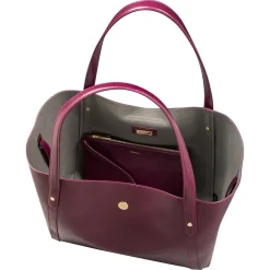 ROECKL Florence Shopper medium  - mulberry (rot) Outlet