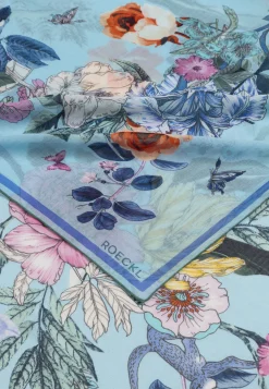 ROECKL Flower Bouquet 100 x 100 - multi turquoise (blau) Sale