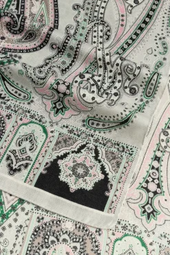 ROECKL Harfen Paisley 70x170 - black/white (schwarz) Hot