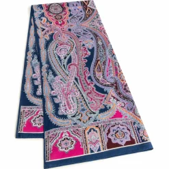 ROECKL Harfen Paisley 70x170 - multi indigo (blau) Clearance