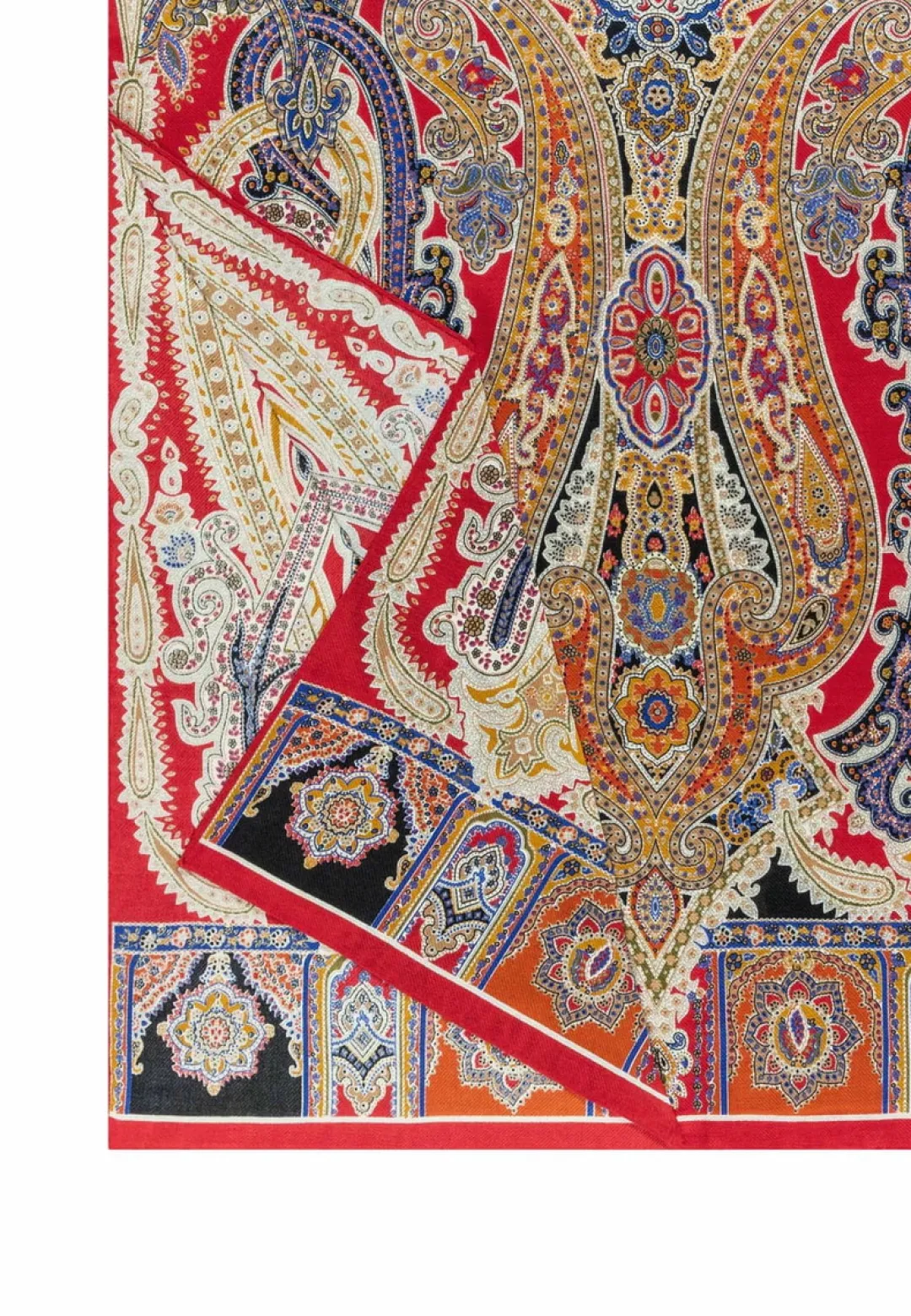 ROECKL Harfen Paisley 70x170 - multi red (rot)