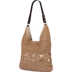 ROECKL Ibiza Shoulderbag medium  - natur (beige) Discount