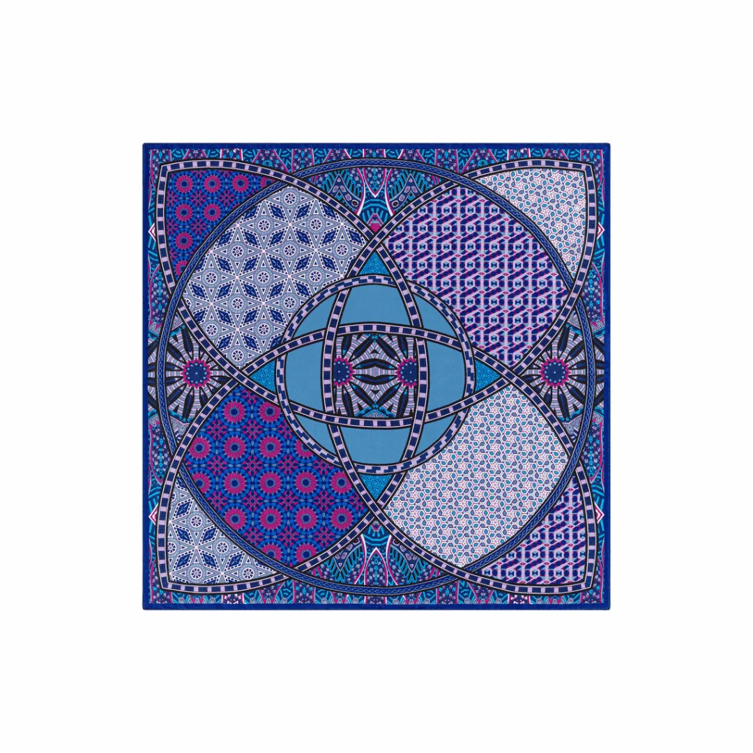 ROECKL Kaleidoskope 53x53 - multi navy (blau) Outlet