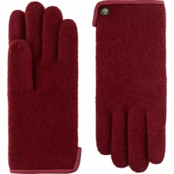 ROECKL Klassischer Walkhandschuh Women - bordeaux (rot) Discount