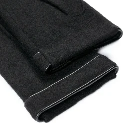ROECKL Leather Piping Touch - black (schwarz) New