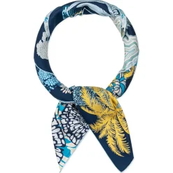 ROECKL Leopard Camouflage 106x106  - multi blue (blau) Outlet