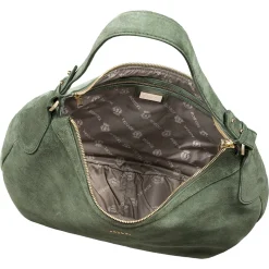 ROECKL Liberty Schultertasche medium Veloursleder - loden (grün) Hot
