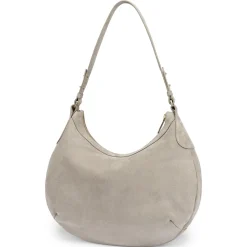 ROECKL Liberty Schultertasche medium Veloursleder  - earth (braun)