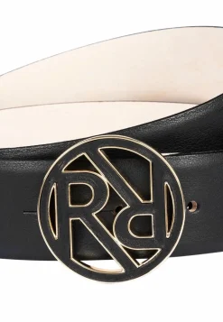 ROECKL Logo Gürtel 3,5cm - black (schwarz) Discount