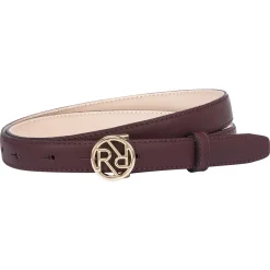ROECKL Logo Gürtel 2cm - wine (rot) Discount