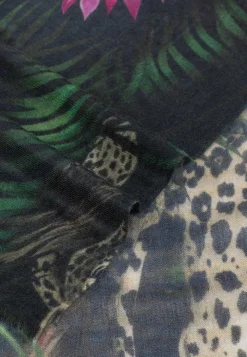 ROECKL Lotus Jungle 105x205  - multi black (schwarz)