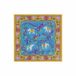 ROECKL Lucky Elephant 53x53 - multi heaven (blau) Best
