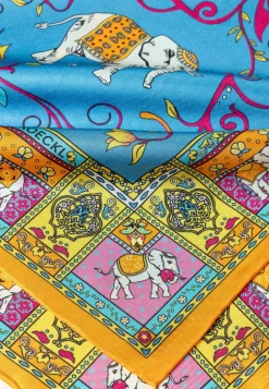 ROECKL Lucky Elephant 53x53  - multi heaven (blau) Best